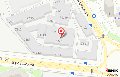 Автосервис М-АРТ на Перовской улице на карте