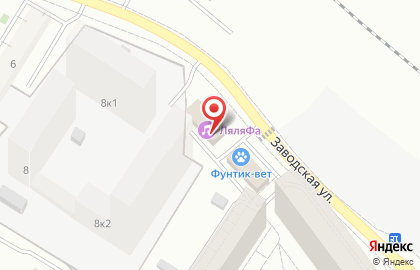 Сауна на Заводской, 16Б на карте