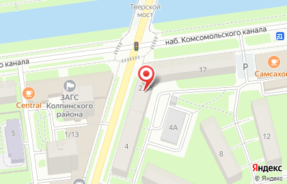 Банк Возрождение на Тверской улице на карте