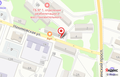 Госаптека в Находке на карте