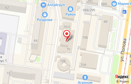 Ремонтная компания АТС сервис на улице Попова на карте