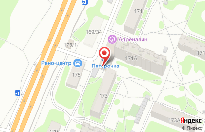 Супермаркет Пятёрочка во Владимире на карте