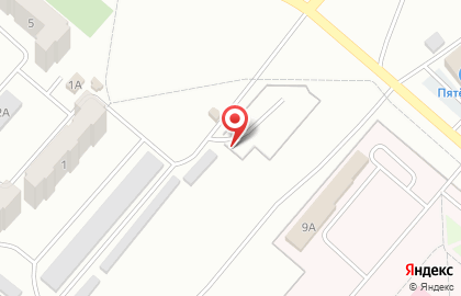 Автостоянка в Кемерово на карте