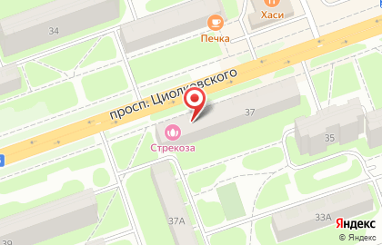 Салон красоты Valeri на проспекте Циолковского на карте