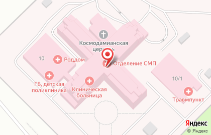 Церковь Космы и Дамиана на Православной улице на карте