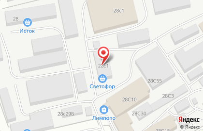 Компания по пошиву штор Вуаля в Оренбурге на карте