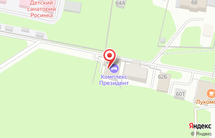 Комплекс Президент в Соликамске на карте