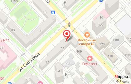 Мастерская по ремонту одежды в Кировском районе на карте