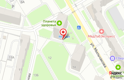 Продуктовый магазин Александра в Дзержинском районе на карте
