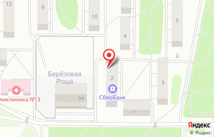 Тверской филиал Банкомат, Среднерусский банк Сбербанка России в Твери на карте