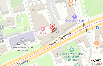 Русское радио, FM 104.7 на проспекте Ленина на карте