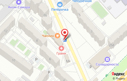 Ритм на улице Аминева на карте