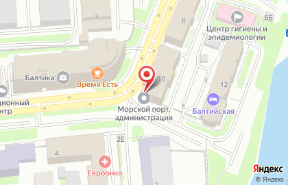 Морской спасательно-координационный центр на карте
