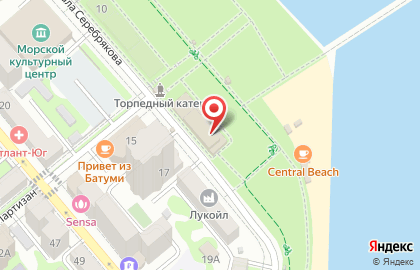 Пиццерия Папа Джонс в Новороссийске на карте