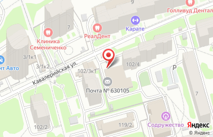 Магазин бытовой химии на Красном проспекте на карте