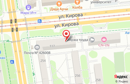 Автоградбанк на улице Кирова на карте