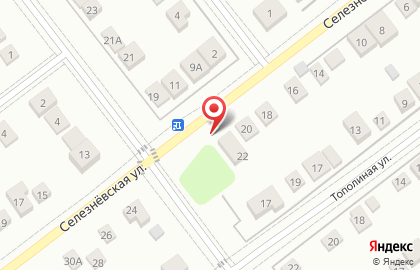 Шиномонтажная мастерская на Селезнёвской улице на карте