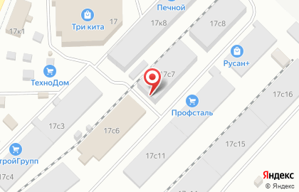 Салон сантехники Дельфин на улице Пойма, 17 к 12 на карте