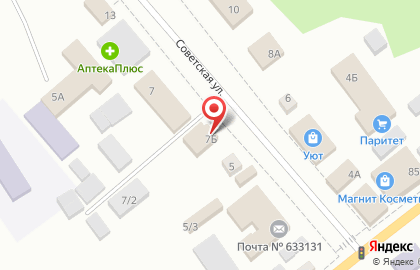 Геодезическая компания на Советской улице на карте