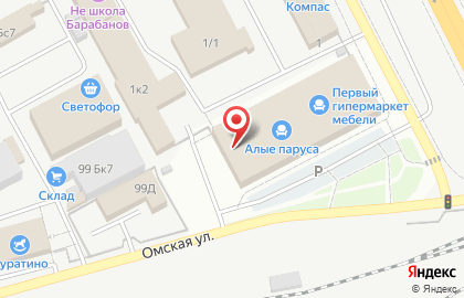 Мебельный салон Классика на проспекте Машиностроителей на карте