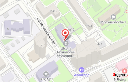 I-Школа в Москве на карте
