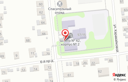 Средняя общеобразовательная школа №42 в Иваново на карте