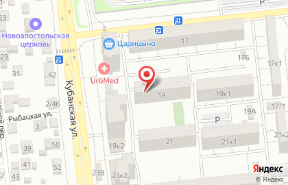 Участковый пункт полиции на Кубанской улице на карте
