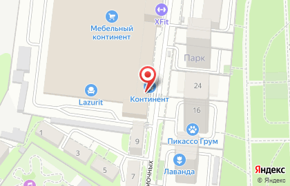 Транспортная компания Юпитер в Правобережном районе на карте