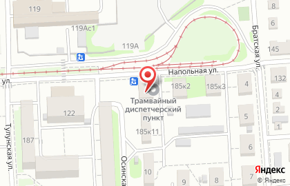 Иркутскгорэлектротранс, МУП Трамвайный диспетчерский пункт на карте