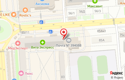 Адвокатский кабинет Сорокина В.А. на улице Генерала Лизюкова на карте