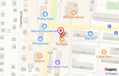 Гостиничный комплекс Хуторок на улице Максима Горького на карте