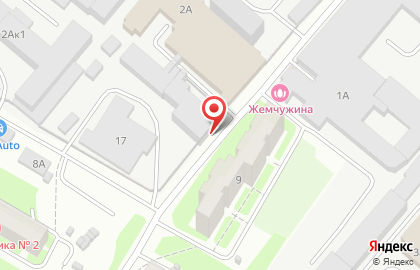Торгово-ремонтная фирма Мобикар в Московском районе на карте