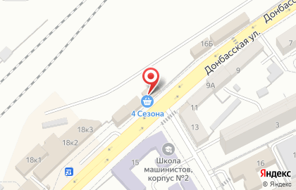 Салон мебели Этна на Донбасской улице на карте