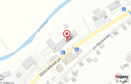 Участковый пункт полиции на Шоссейной улице на карте
