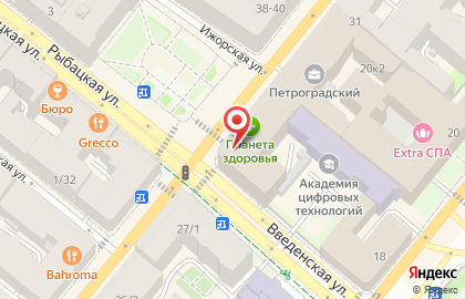 Salamander в Петроградском районе на карте
