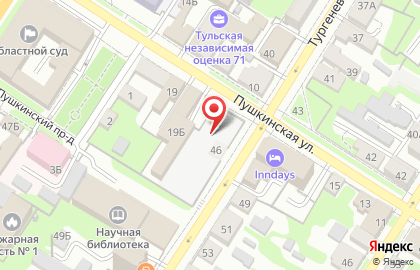 Зингер Плюс на Пушкинской улице на карте