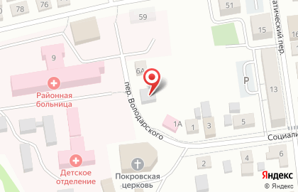 Центр детской школы искусств на карте