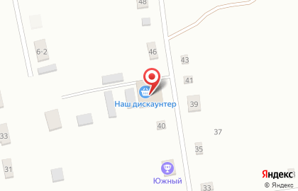 Наш дискаунтер на карте