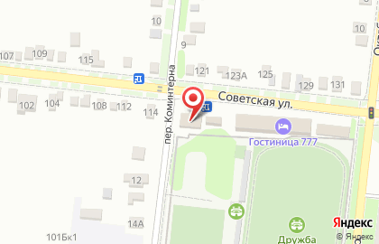 Магазин продуктов Агрокомплекс на ​Советской на карте