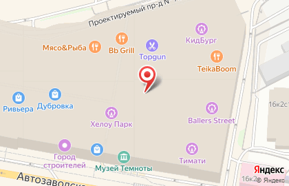 Автомат по продаже игрушек Mangustin на Автозаводской улице на карте