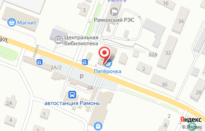 Магазин разливного пива Бир Мир в Воронеже на карте