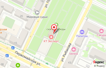 Школа подготовки к ОГЭ и ЕГЭ Studyx на Первомайской улице на карте