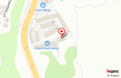 Магазин запасных частей для грузовых автомобилей BigCar на Транспортной улице на карте