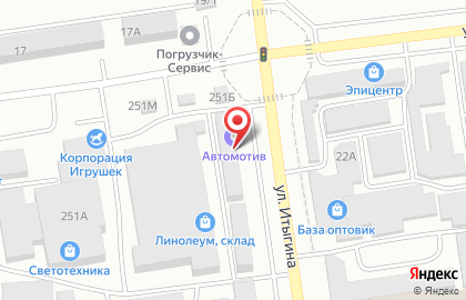 Торгово-производственная компания Техноавиа на улице Кирова на карте