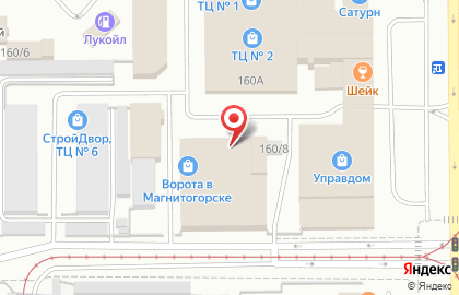Первый Гипермаркет мебели в Челябинске на карте