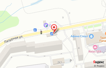 Магазин-бар в Октябрьском районе на карте