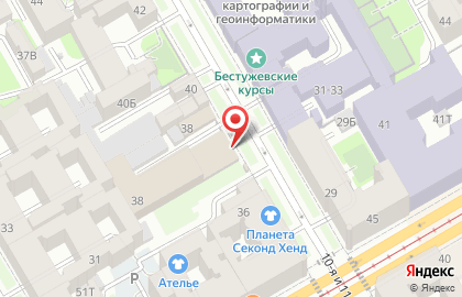 Супермаркет Пятёрочка в Санкт-Петербурге на карте