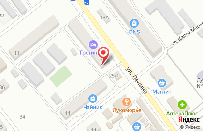 Гостиница в Кирове на карте