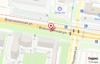 Рекламный щит, РГ Торговая Марка в Индустриальном районе на карте