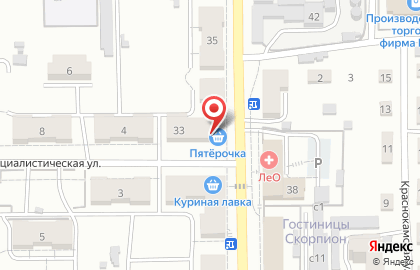 Салон мебели Уют мебель на улице Шишкина на карте